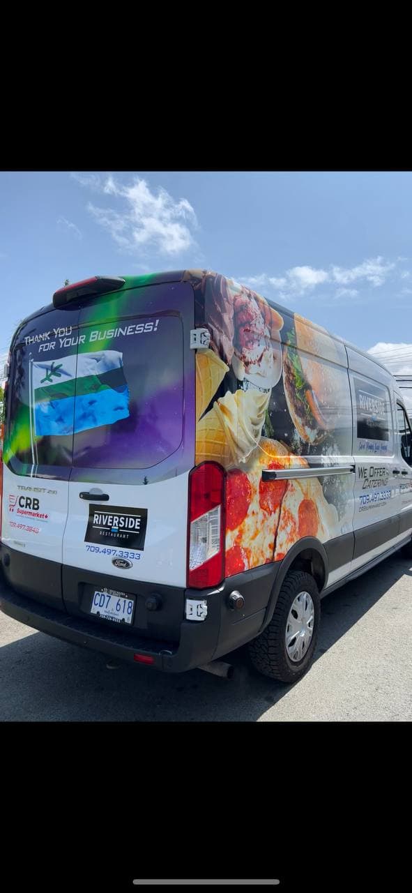 Completed vehicle wrap